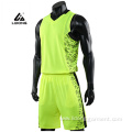 customized basketball uniform basketball top and shorts